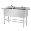 Picture of Vogue Double Deep Pot Sink