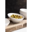 Picture of Olympia Lumina Oval Sloping Bowls White 148mm (6 pack)