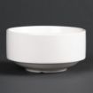 Picture of Olympia Lumina Stacking Soup Bowls White 398ml 14oz (6 pack)