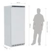 Picture of Polar C-Series Upright Fridge White 600Ltr