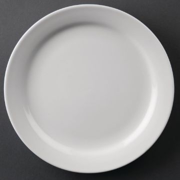 Picture of Olympia Athena Narrow Rimmed Plates 165mm (Pack of 12)