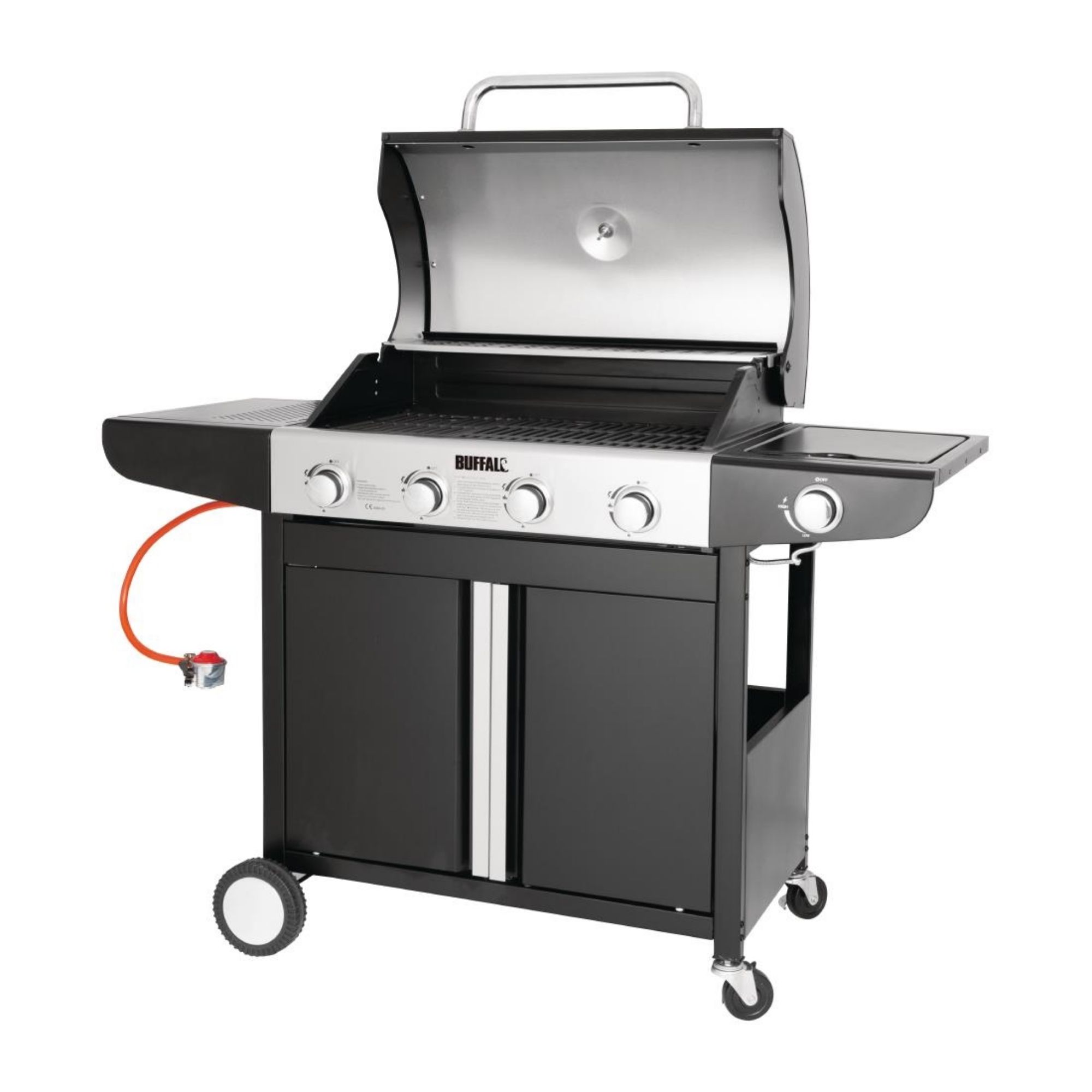 Picture of Buffalo 4 Burner Gas Barbecue with Hob