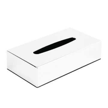 Picture of Hotel Complimentary Bolero Chrome Rectangular Tissue Holder