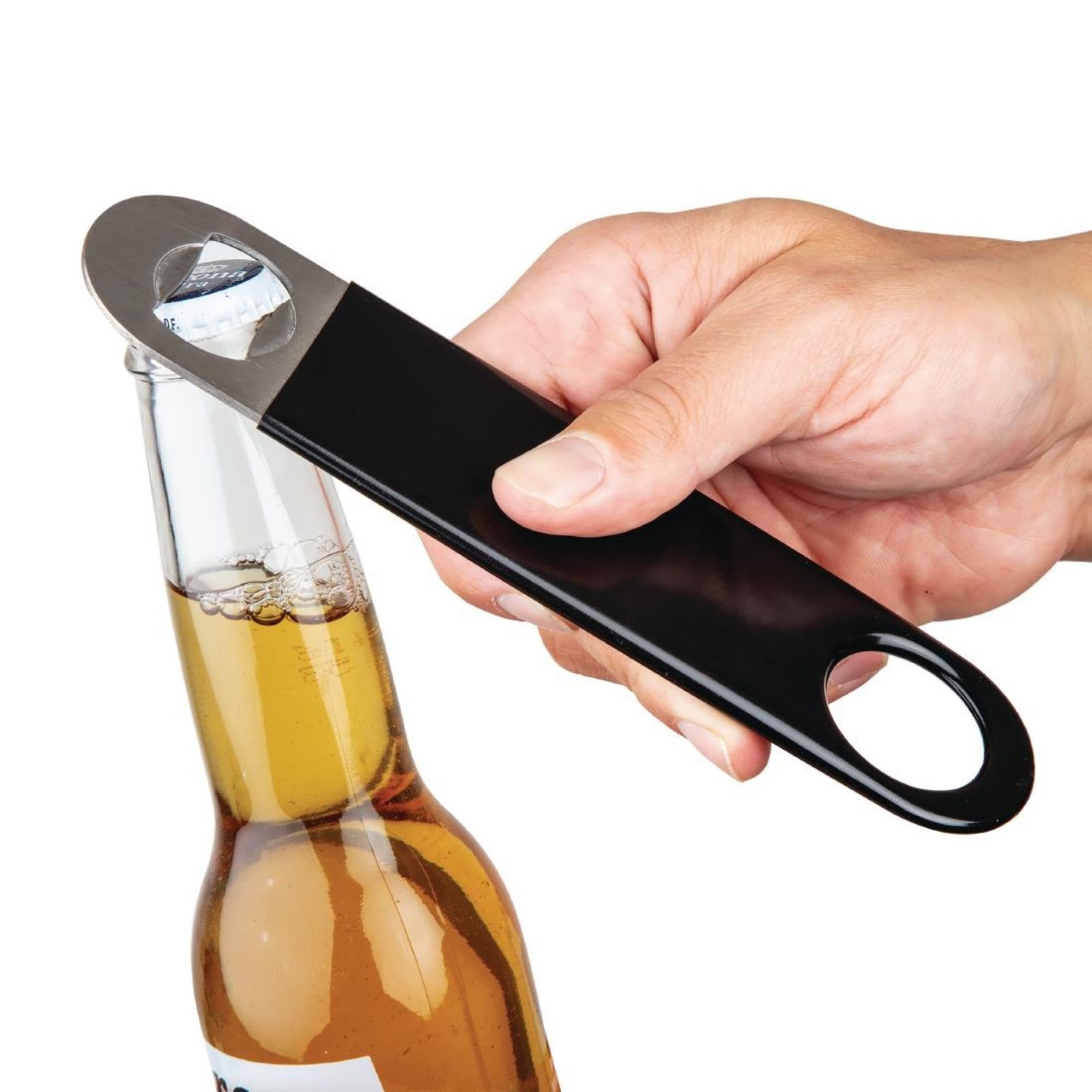 Picture of Olympia Bar Blade Bottle Opener with PVC Grip