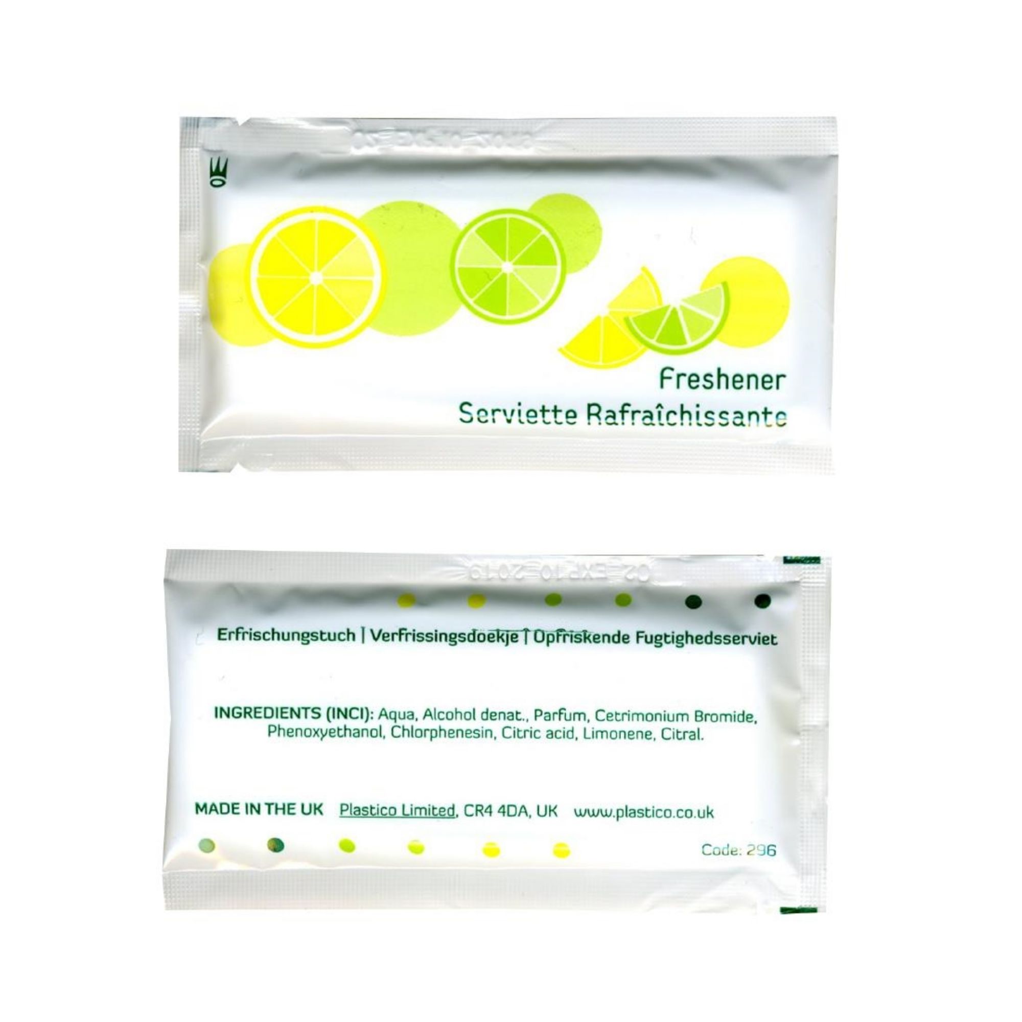 Picture of eGreen Large Freshening Hand Wipes (500 pack)
