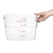 Picture of Hygiplas Polycarbonate Square Storage Container 10Ltr
