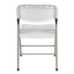 Picture of Bolero Foldaway Utility Chairs White (Pack of 2)