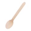 Picture of Fiesta Compostable Wooden Dessert Spoons (Pack of 100)