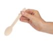Picture of Fiesta Compostable Wooden Dessert Spoons (Pack of 100)