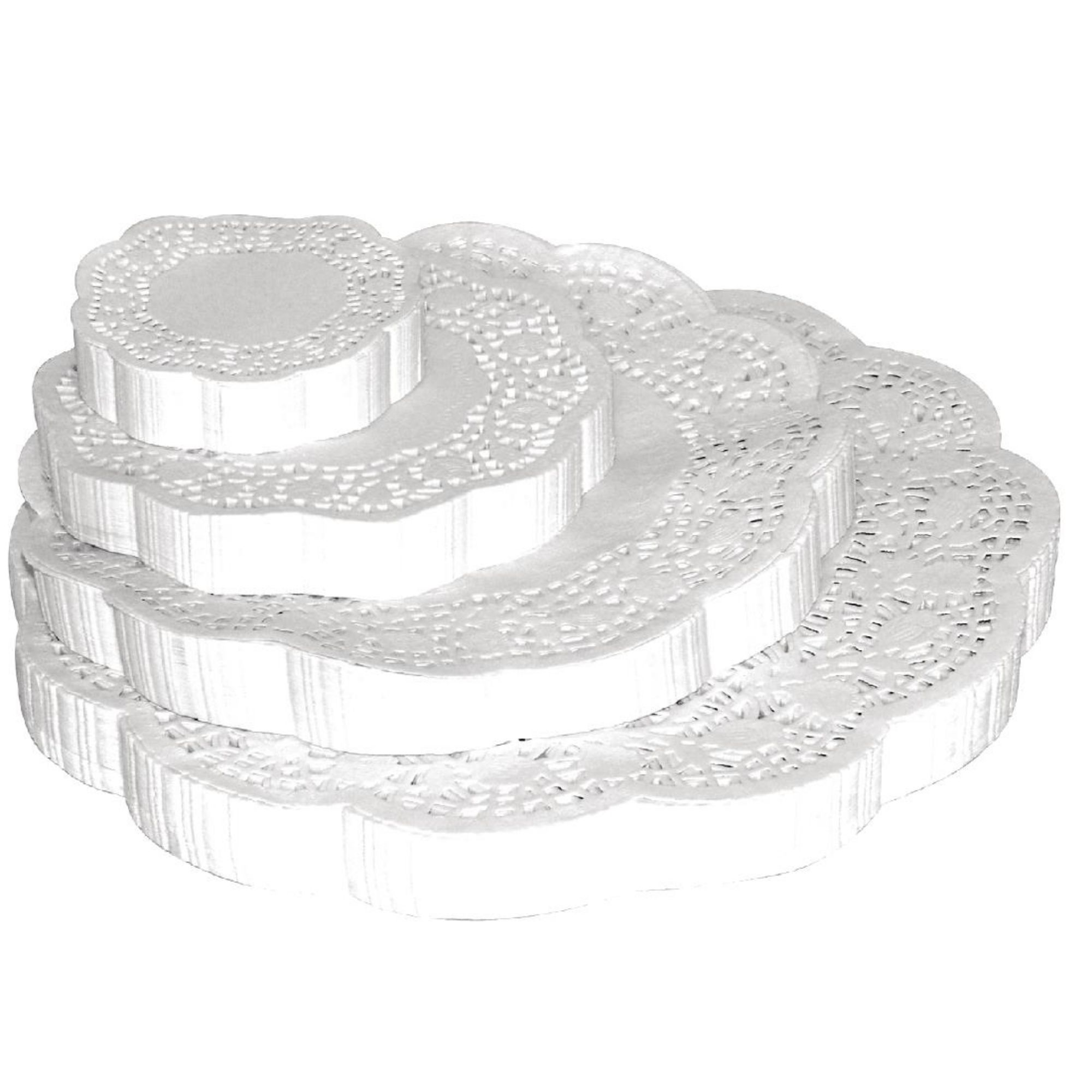 Picture of Olympia Round Paper Doilies 240mm (Pack of 250)