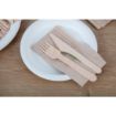 Picture of Fiesta Compostable Disposable Wooden Knives (Pack of 100)