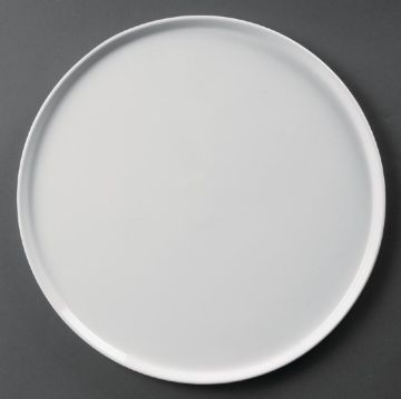 Picture of Olympia Whiteware Pizza Plates 330mm (Pack of 4)