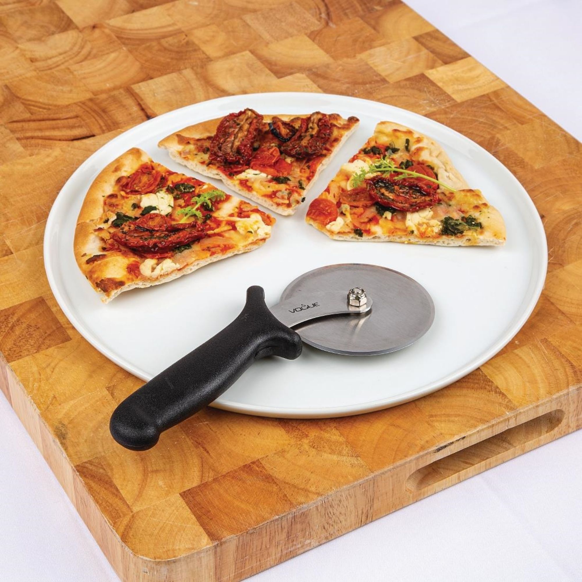 Picture of Olympia Whiteware Pizza Plates 330mm (Pack of 4)