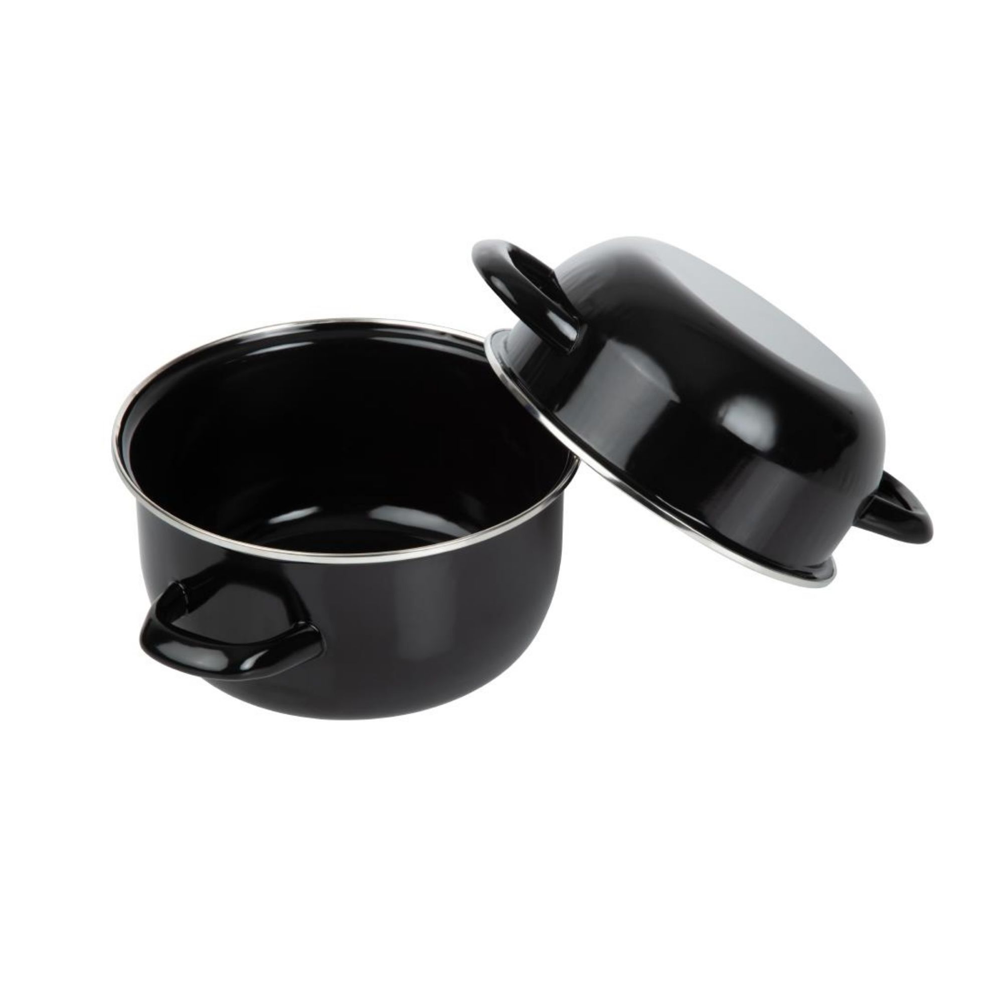 Picture of Olympia Enamel Mussel Pot Medium