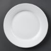 Picture of Olympia Whiteware Wide Rimmed Plates 250mm (Pack of 12)
