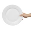 Picture of Olympia Whiteware Wide Rimmed Plates 250mm (Pack of 12)