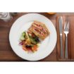Picture of Olympia Whiteware Wide Rimmed Plates 250mm (Pack of 12)