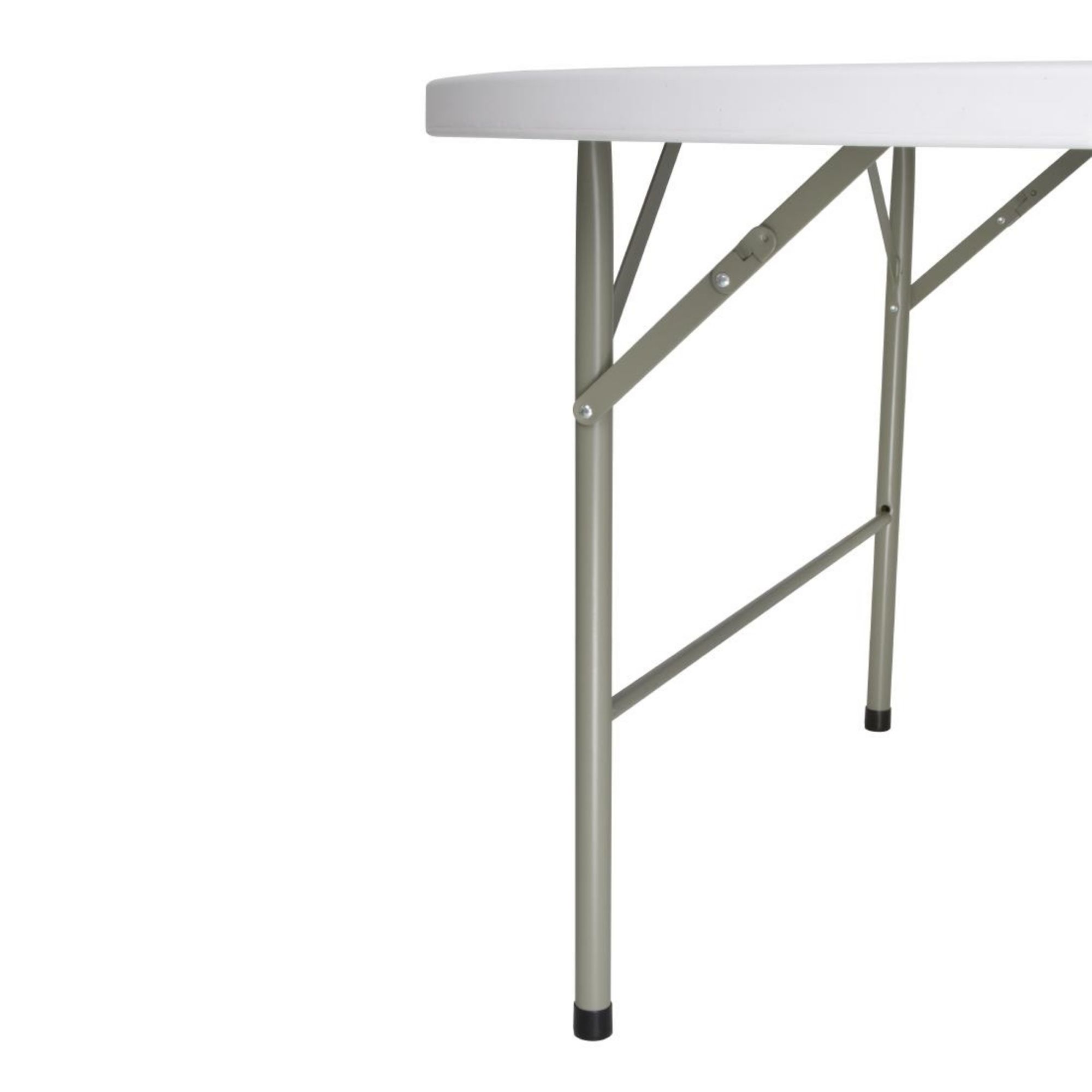Picture of Bolero 5ft Round Folding Table White
