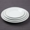 Picture of Olympia Athena Wide Rimmed Plates White 254mm (Pack of 12)