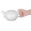 Picture of Olympia Whiteware Teapots 876ml (Pack of 4)