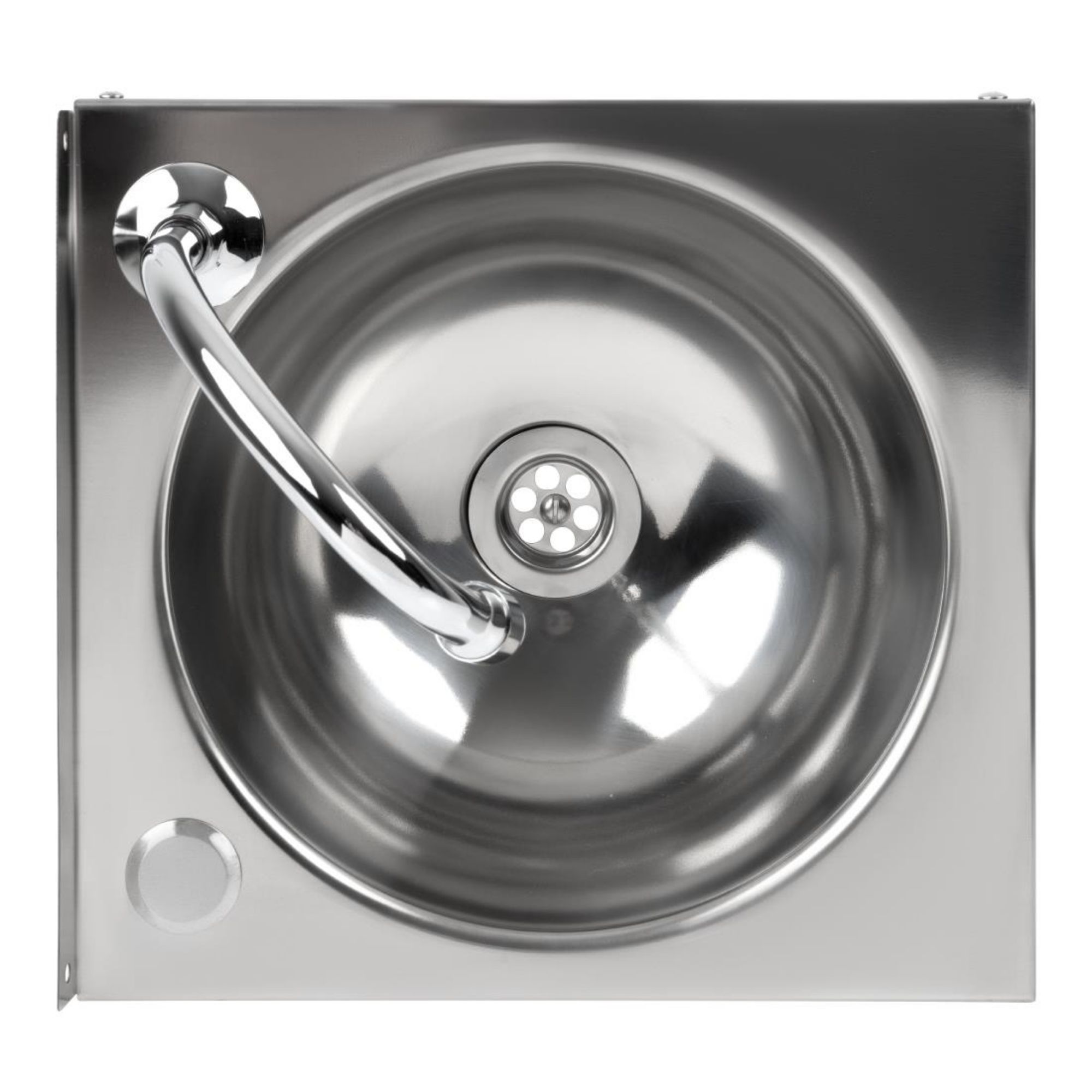 Picture of Basix Stainless Steel Knee Operated Hand Wash Basin