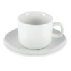 Picture of Olympia Whiteware Stacking Saucers 150mm (Pack of 12)