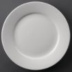 Picture of Olympia Athena Wide Rimmed Plates 228mm White (Pack of 12)