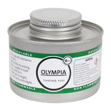 Picture of Olympia Liquid Chafing Fuel With Wick 6 Hour (12 pack)