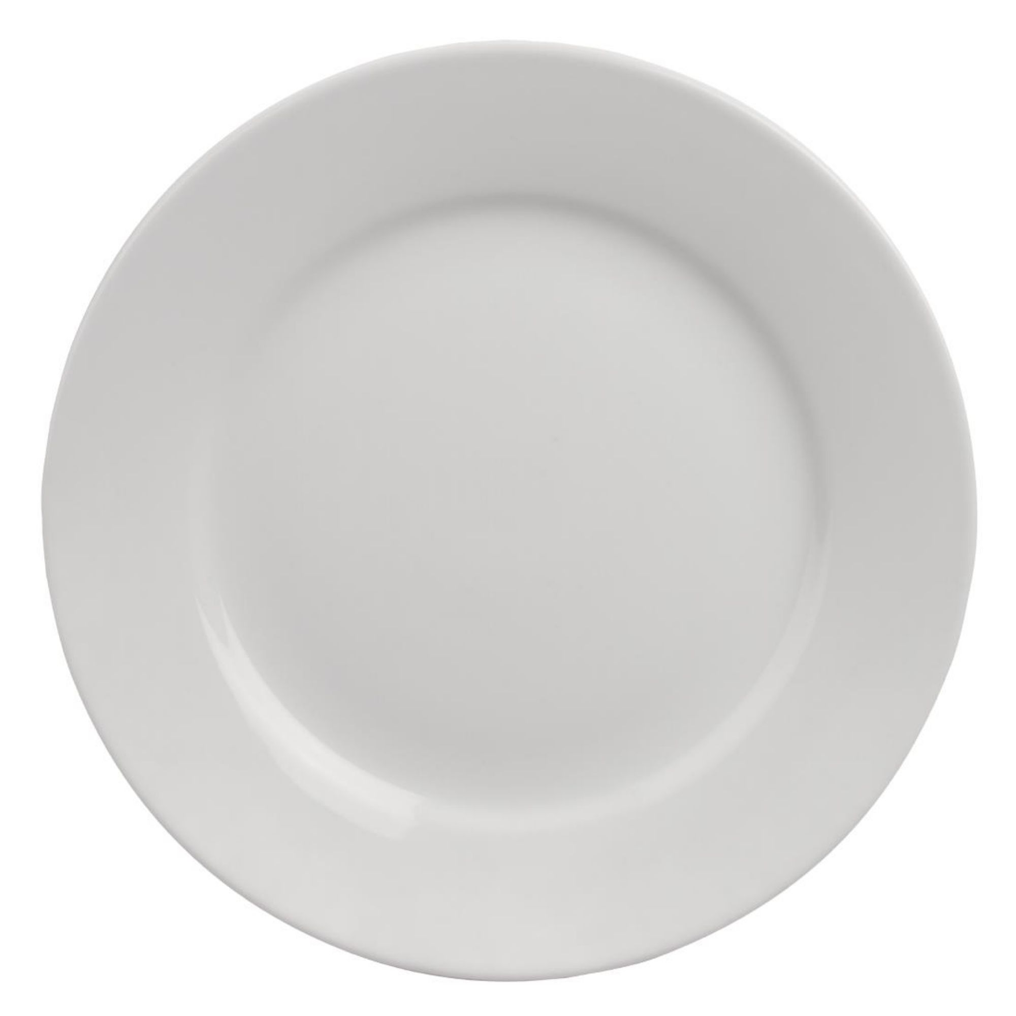 Picture of Olympia Athena Wide Rimmed Plates 228mm White (Pack of 12)