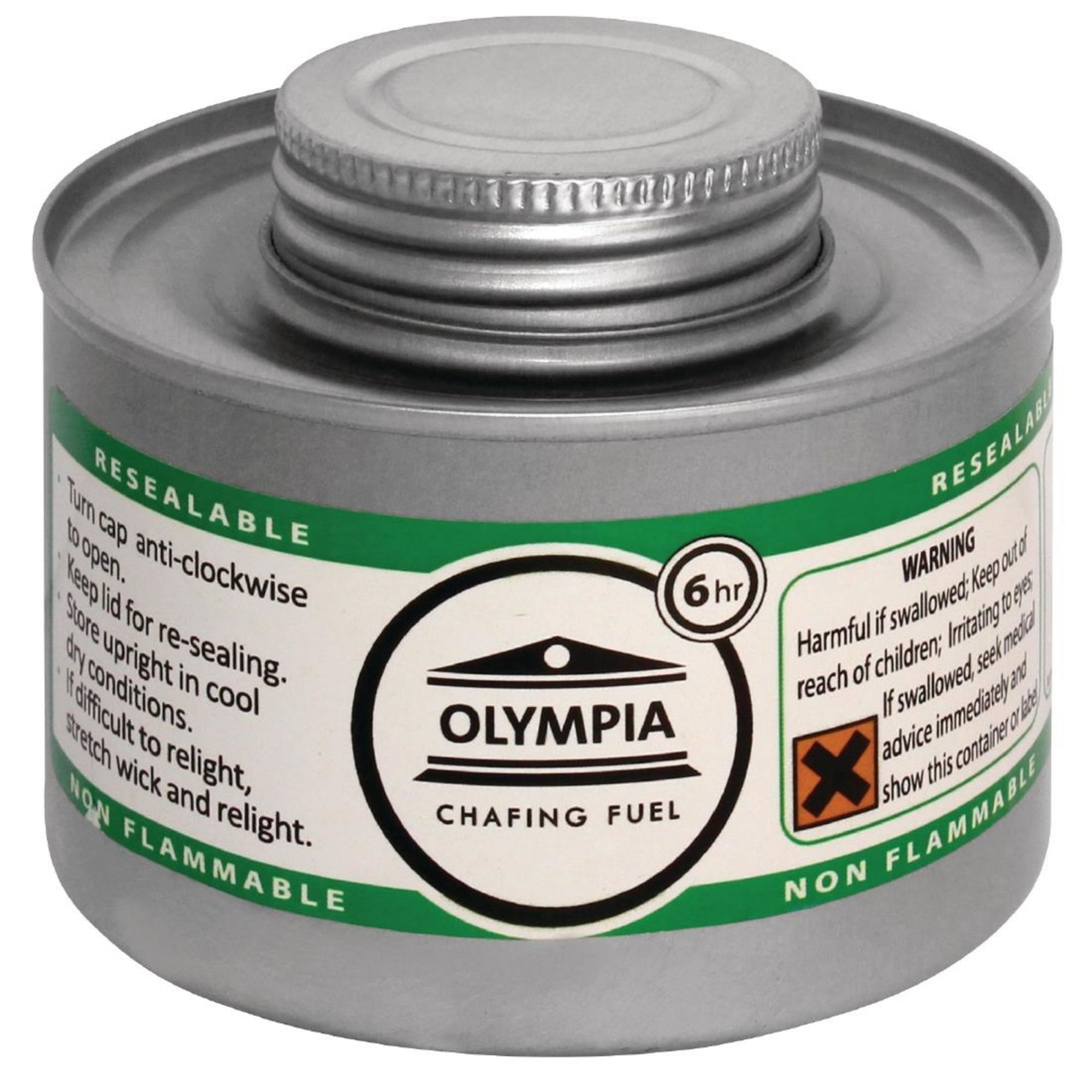 Picture of Olympia Liquid Chafing Fuel With Wick 6 Hour (12 pack)