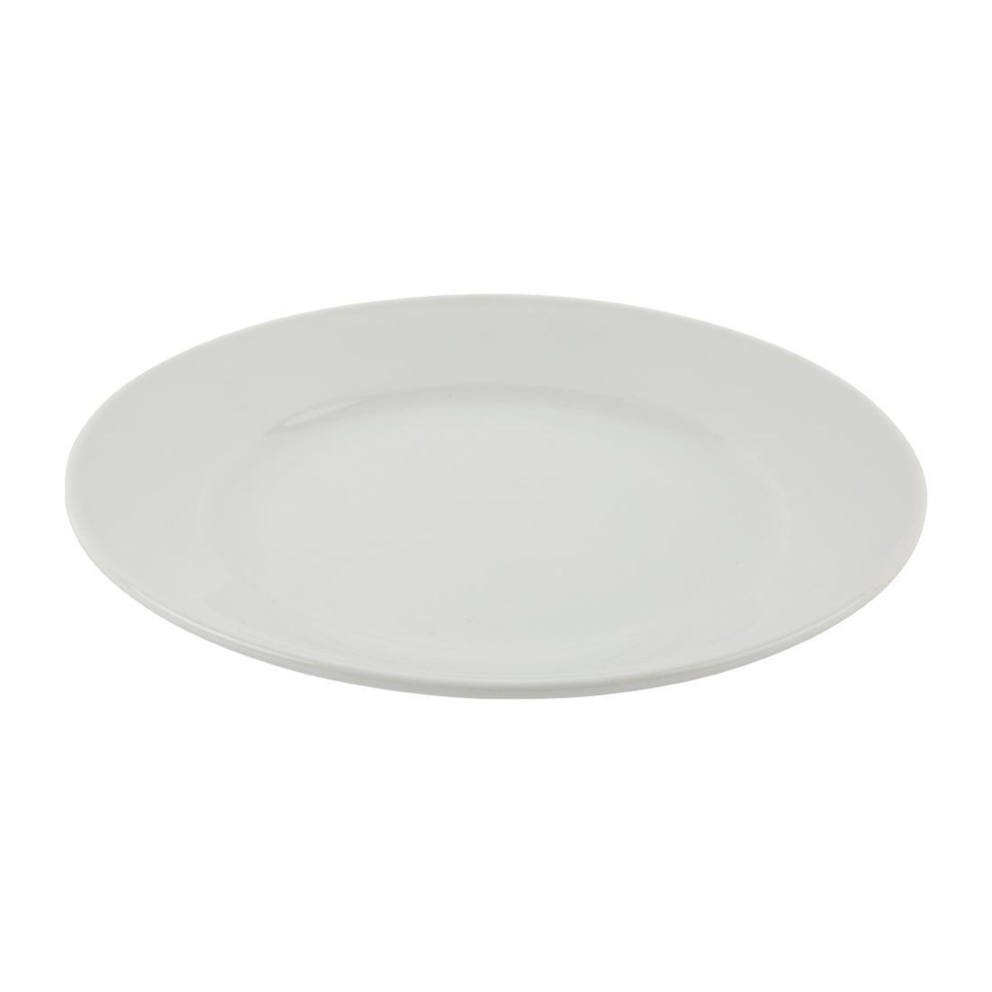 Picture of Olympia Athena Wide Rimmed Plates 228mm White (Pack of 12)