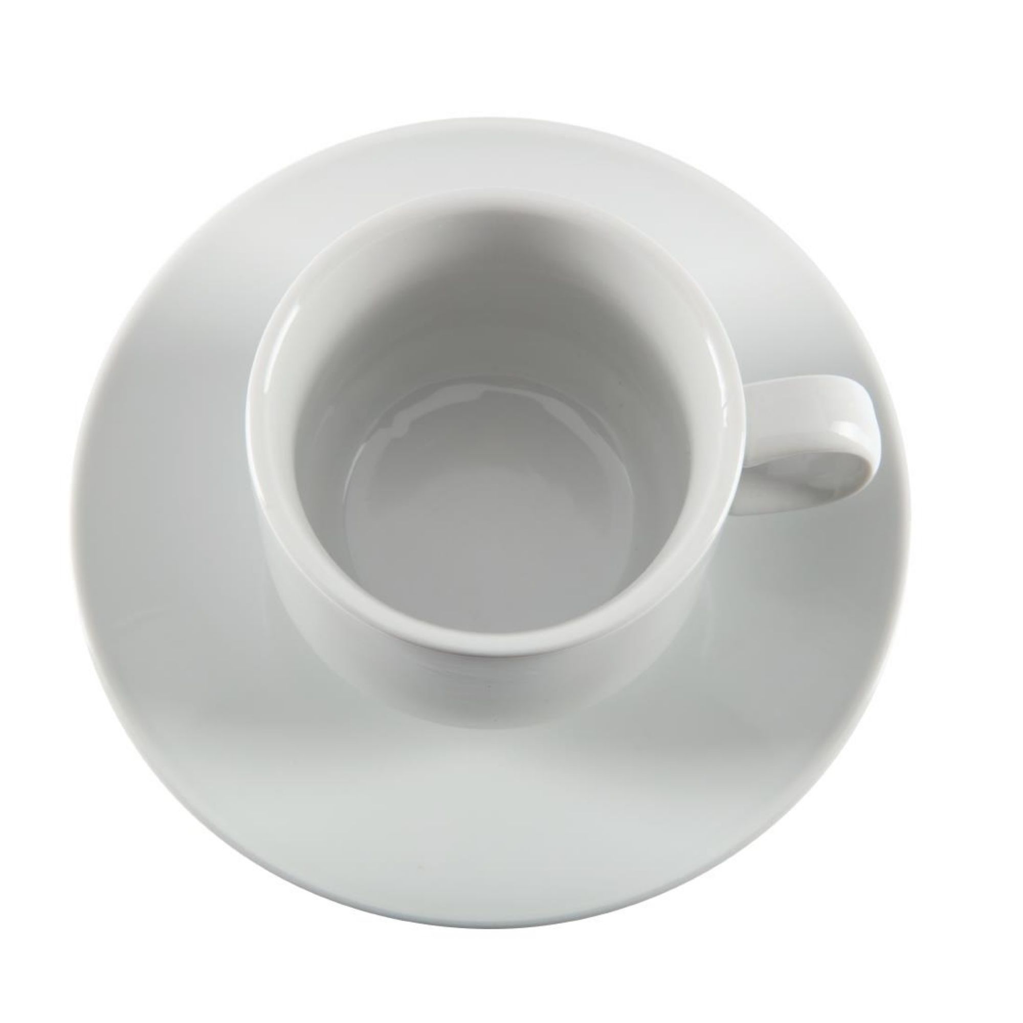 Picture of Olympia Whiteware Stacking Tea Cups 7oz 200ml (Pack of 12)