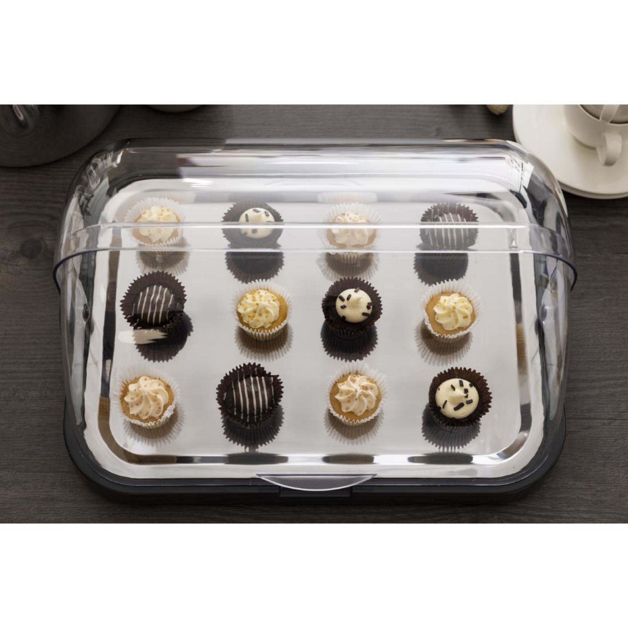 Picture of APS Roll Top Cool Display Tray Single Deck