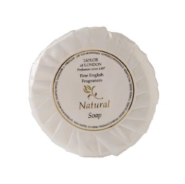 Picture of Taylor of London Natural Range Tissue Pleat Soap (Pack of 100)