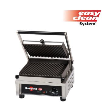 Picture of KRAMPOUZ GECID3AO - Multi Contact Grill Small - Ribbed top and bottom plates