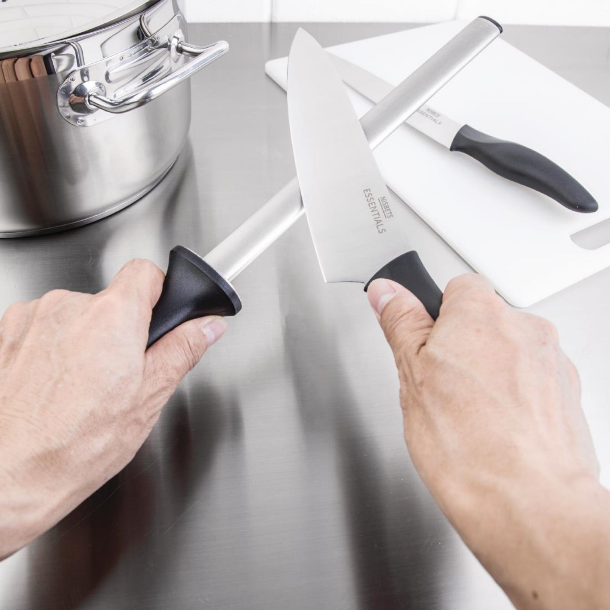 Picture of Vogue Diamond Knife Sharpening Steel 25.5cm