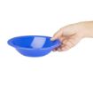 Picture of Olympia Kristallon Polycarbonate Bowls Blue 172mm (Pack of 12)