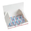 Picture of A-care detectable blue plasters extra wide strip 75X25MM (100 Pack) - CB442