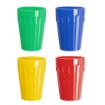 Picture of Olympia Kristallon Polycarbonate Tumblers Blue 260ml (Pack of 12)