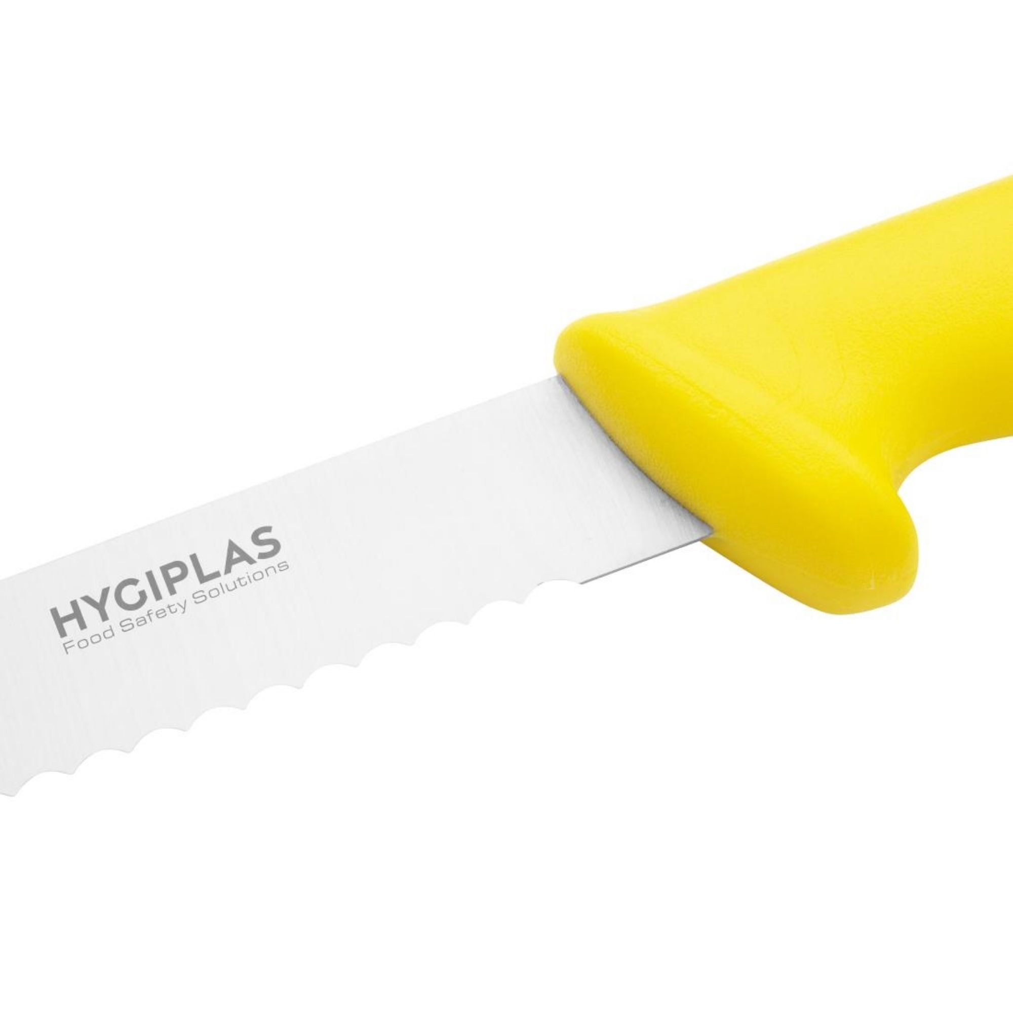 Picture of Hygiplas Serrated Slicer Yellow 24.8cm