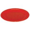 Picture of Olympia Kristallon Polycarbonate Plates Red 230mm (Pack of 12)