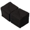 Picture of Swantex Cocktail Napkin Black 25x25cm 2ply 1/4 Fold (Pack of 2000) - CB666