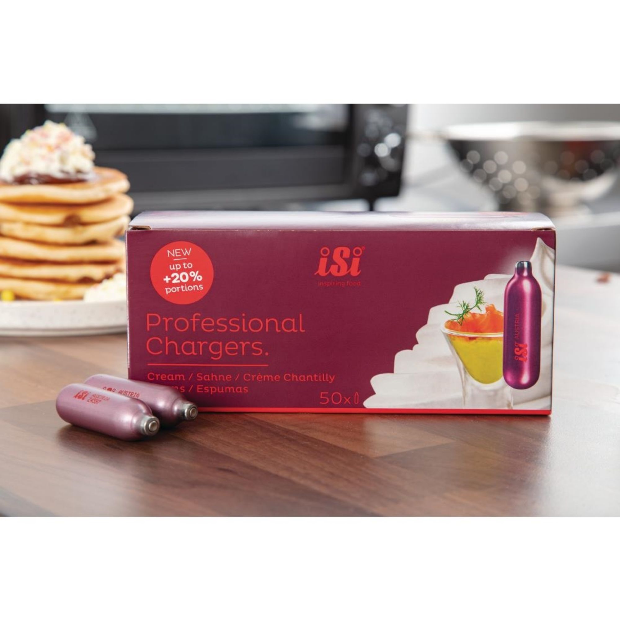 Picture of iSi Whipper Charger Bulbs (50 Pack)