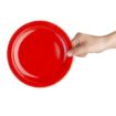 Picture of Olympia Kristallon Polycarbonate Plates Red 172mm (Pack of 12)