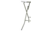 Picture of Bolero Round Folding Table Granite White 600mm (Single) - CA998