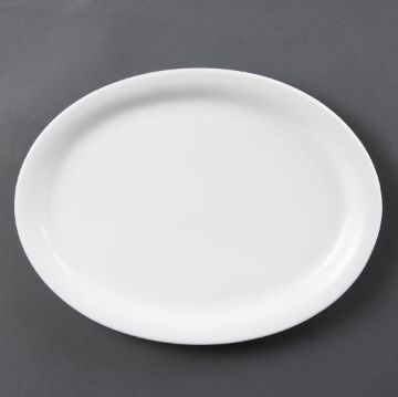 Picture of Olympia Whiteware Oval Platters 295mm (Pack of 6)