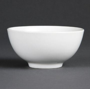 Picture of Olympia Whiteware Rice Bowls 130mm 390ml (Pack of 12)