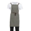 Picture of Southside Cotton Canvas Bib Apron Khaki