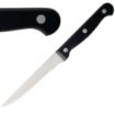 Picture of Olympia Serrated Steak Knives Black Handle (12 Pack)