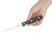 Picture of Olympia Serrated Steak Knives Black Handle (12 Pack)